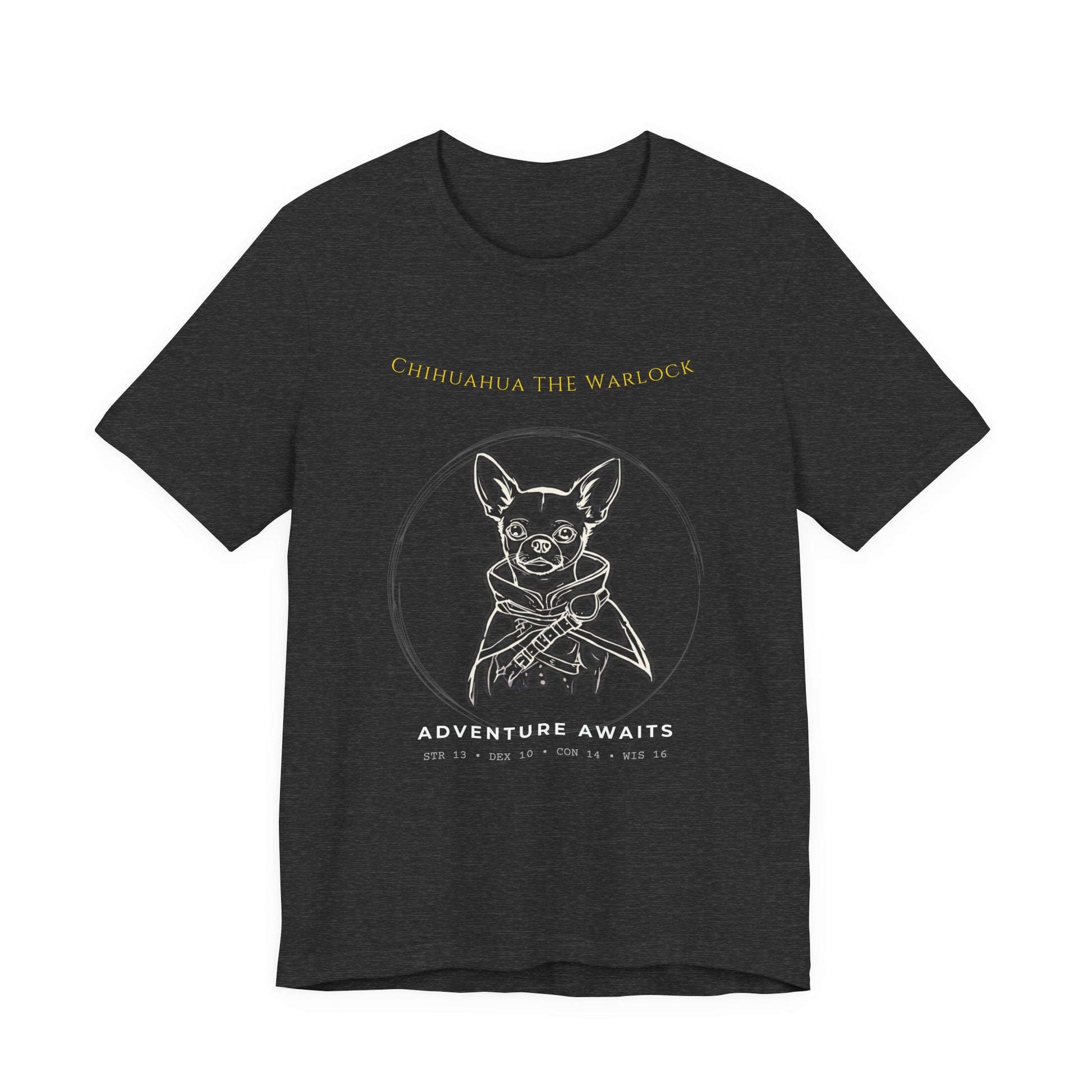 Chihuahua The Warlock T-Shirt gift idea for dog lovers