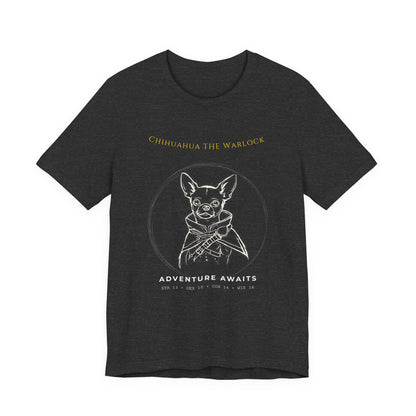 Chihuahua The Warlock T-Shirt gift idea for dog lovers