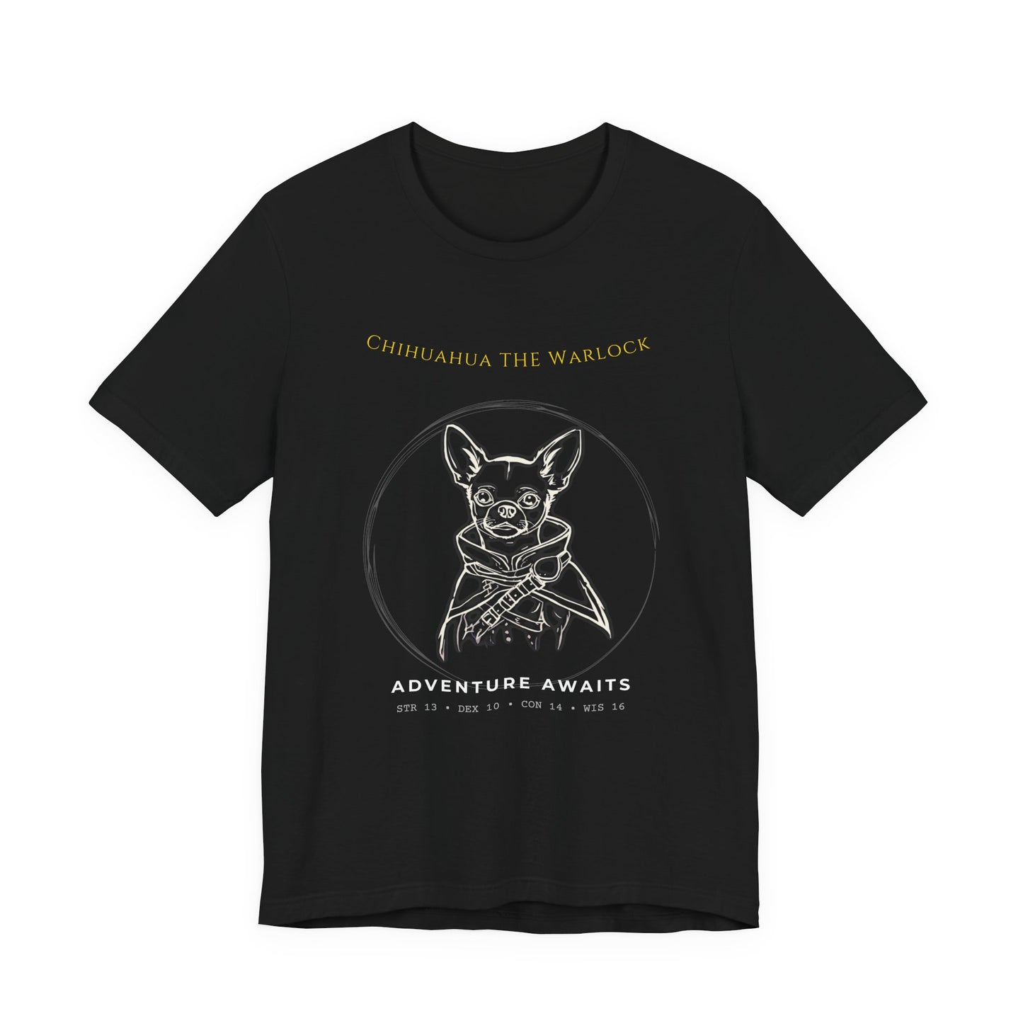 Chihuahua The Warlock T-Shirt lifestyle photo