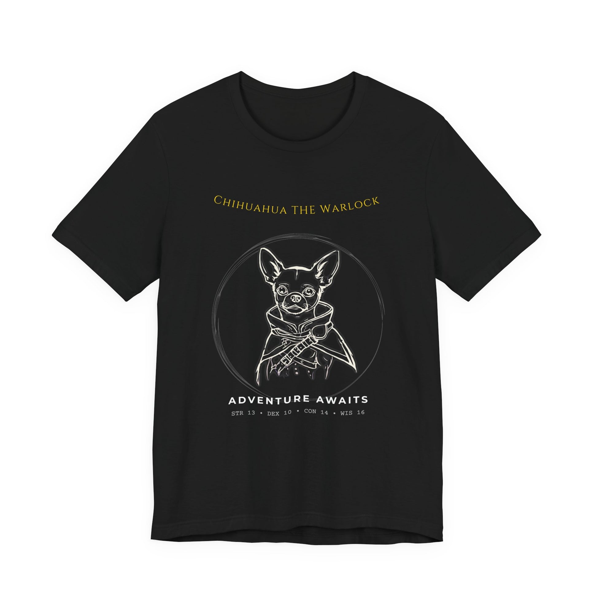 Chihuahua The Warlock T-Shirt lifestyle photo