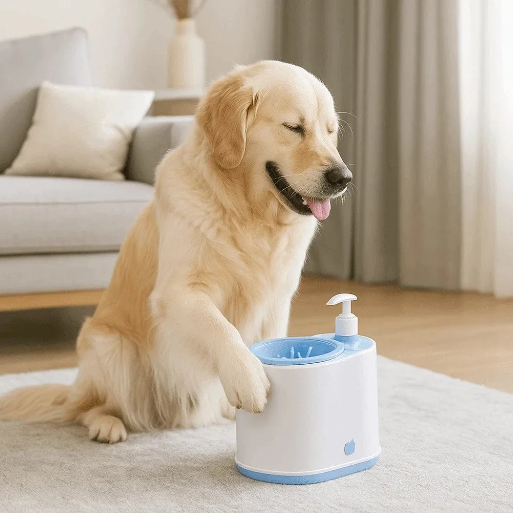keeping home clean from muddy paws