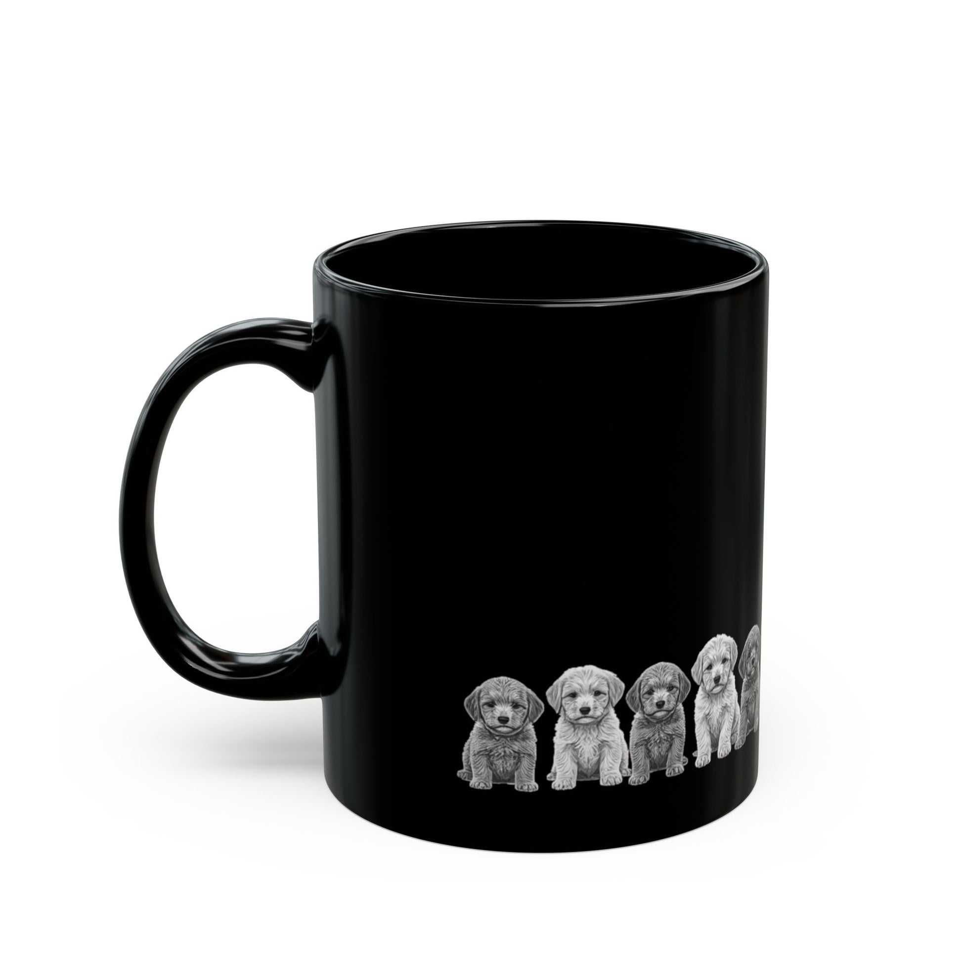 Cockapoo mug side view with handle