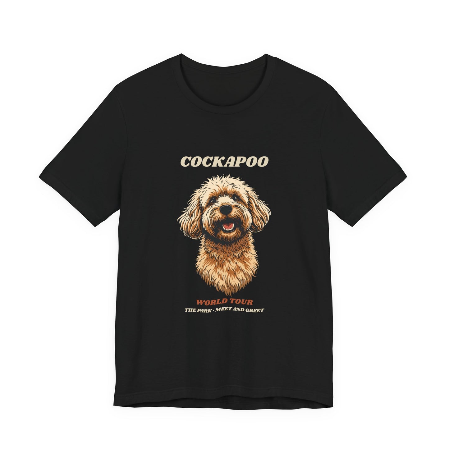 Cockapoo World Tour vintage band t-shirt lifestyle photo