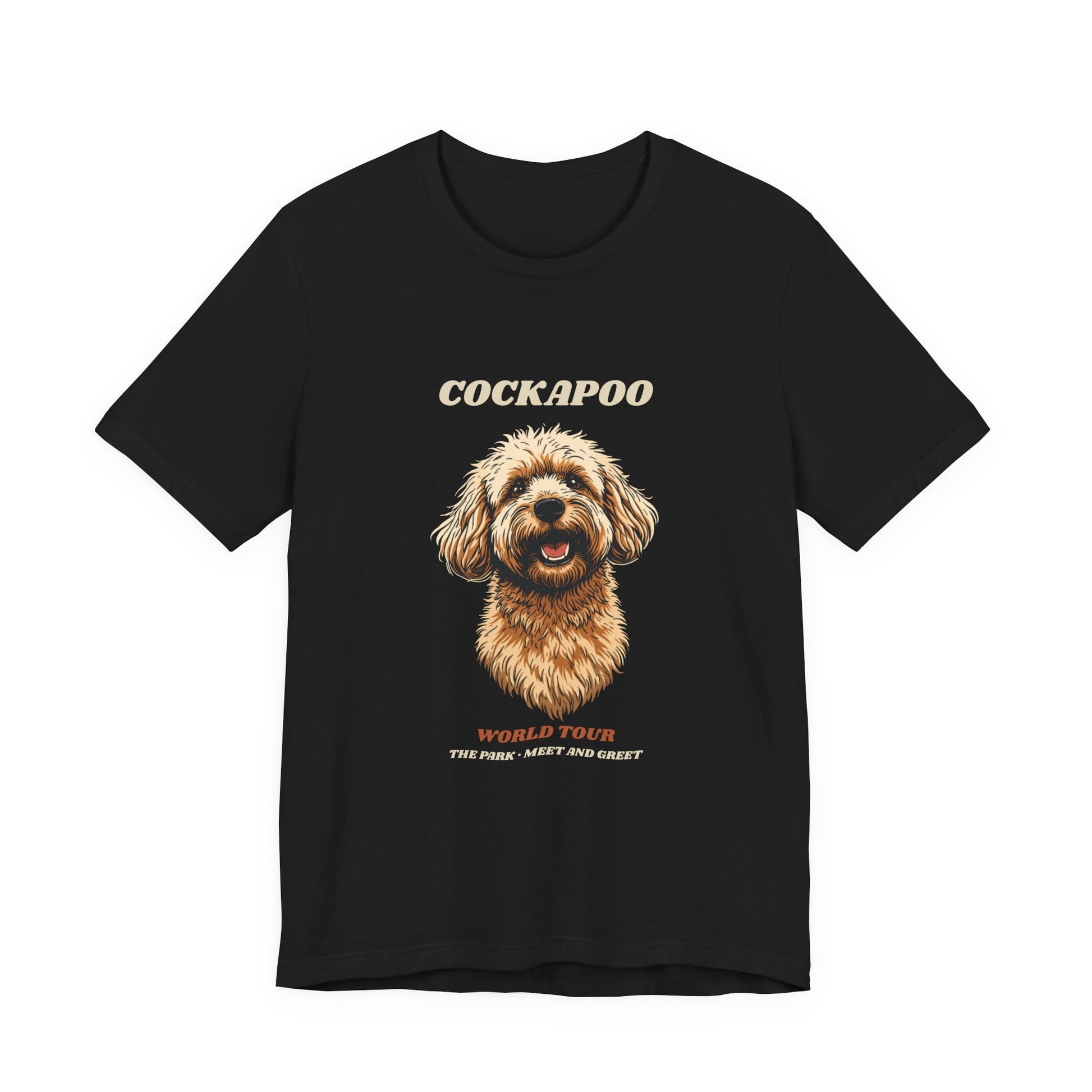 Cockapoo World Tour vintage band t-shirt lifestyle photo