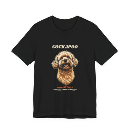 Cockapoo World Tour vintage band t-shirt lifestyle photo