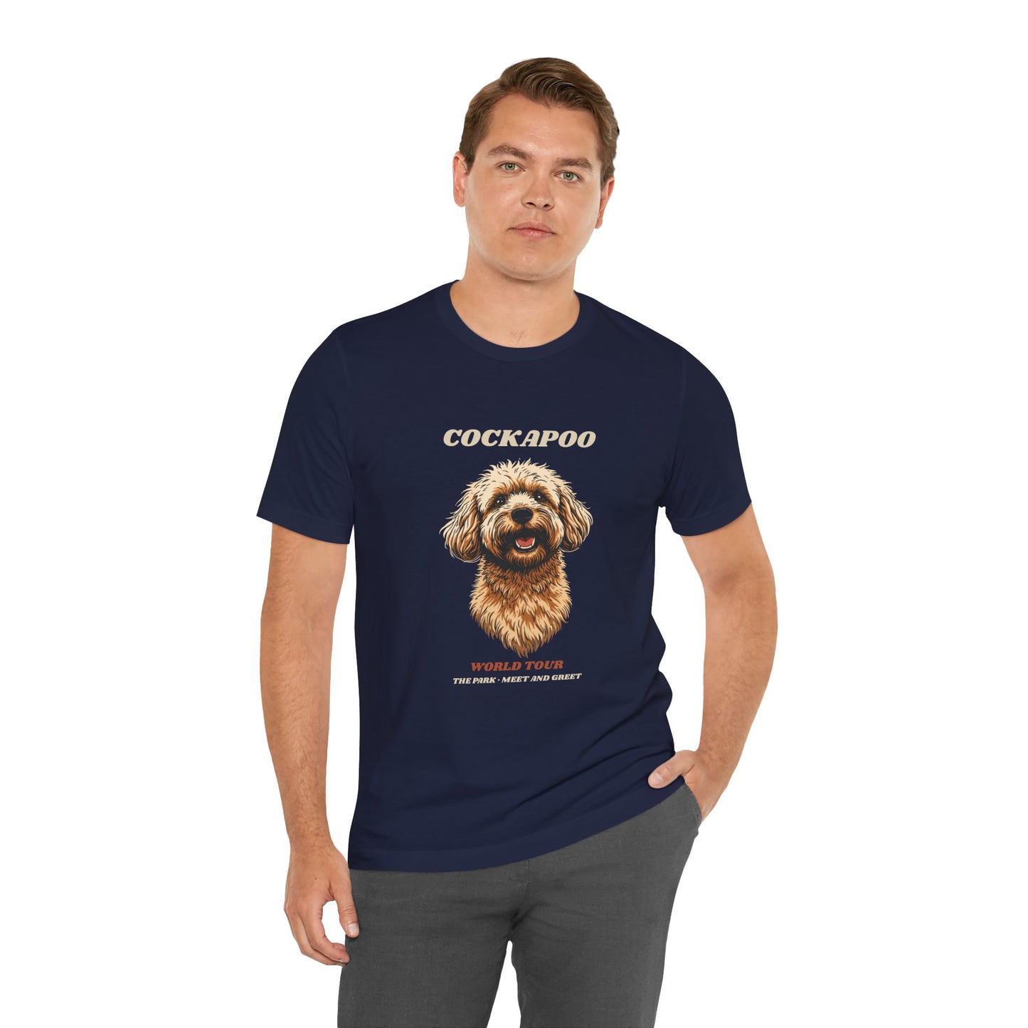 Cockapoo World Tour vintage band t-shirt side view