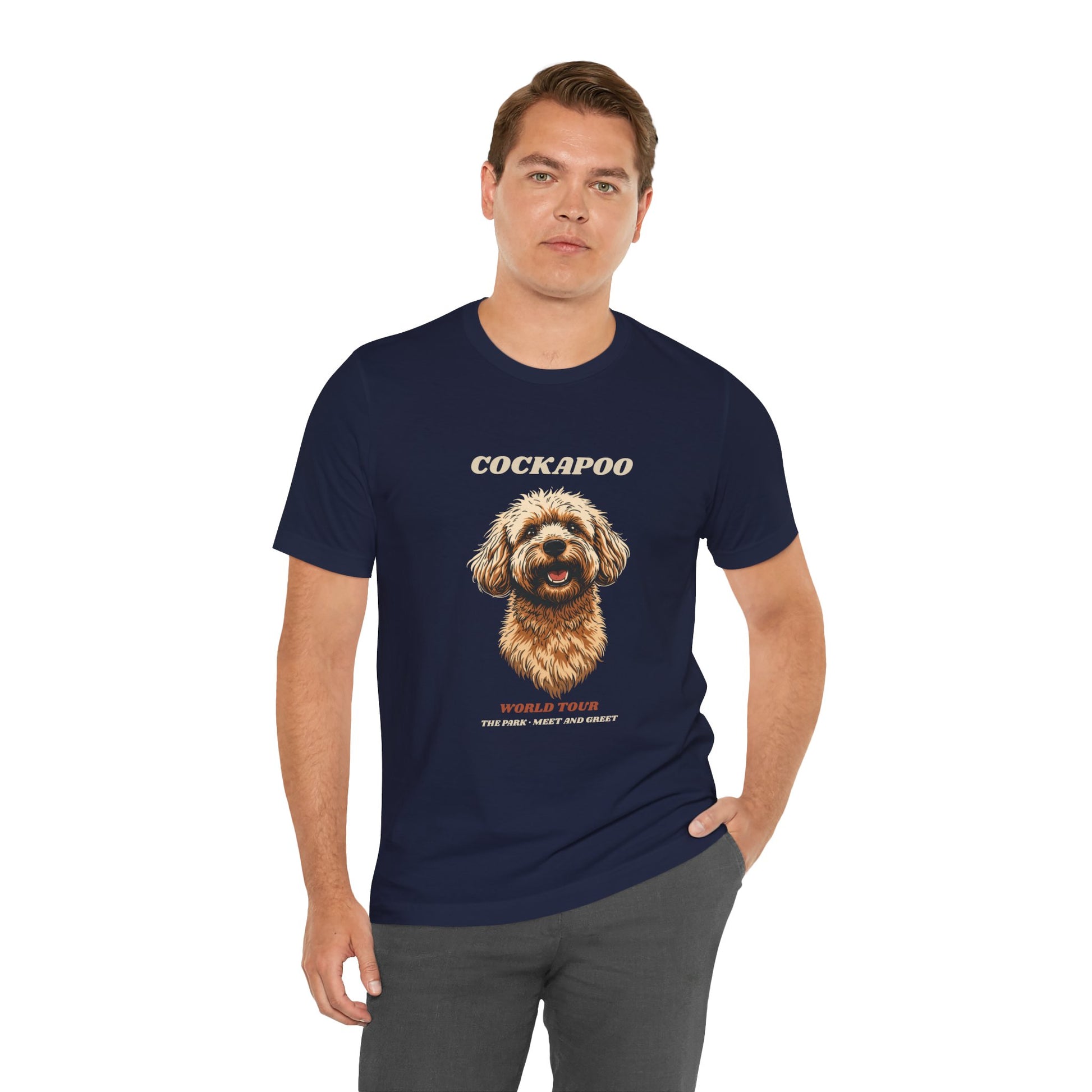 Cockapoo World Tour vintage band t-shirt side view