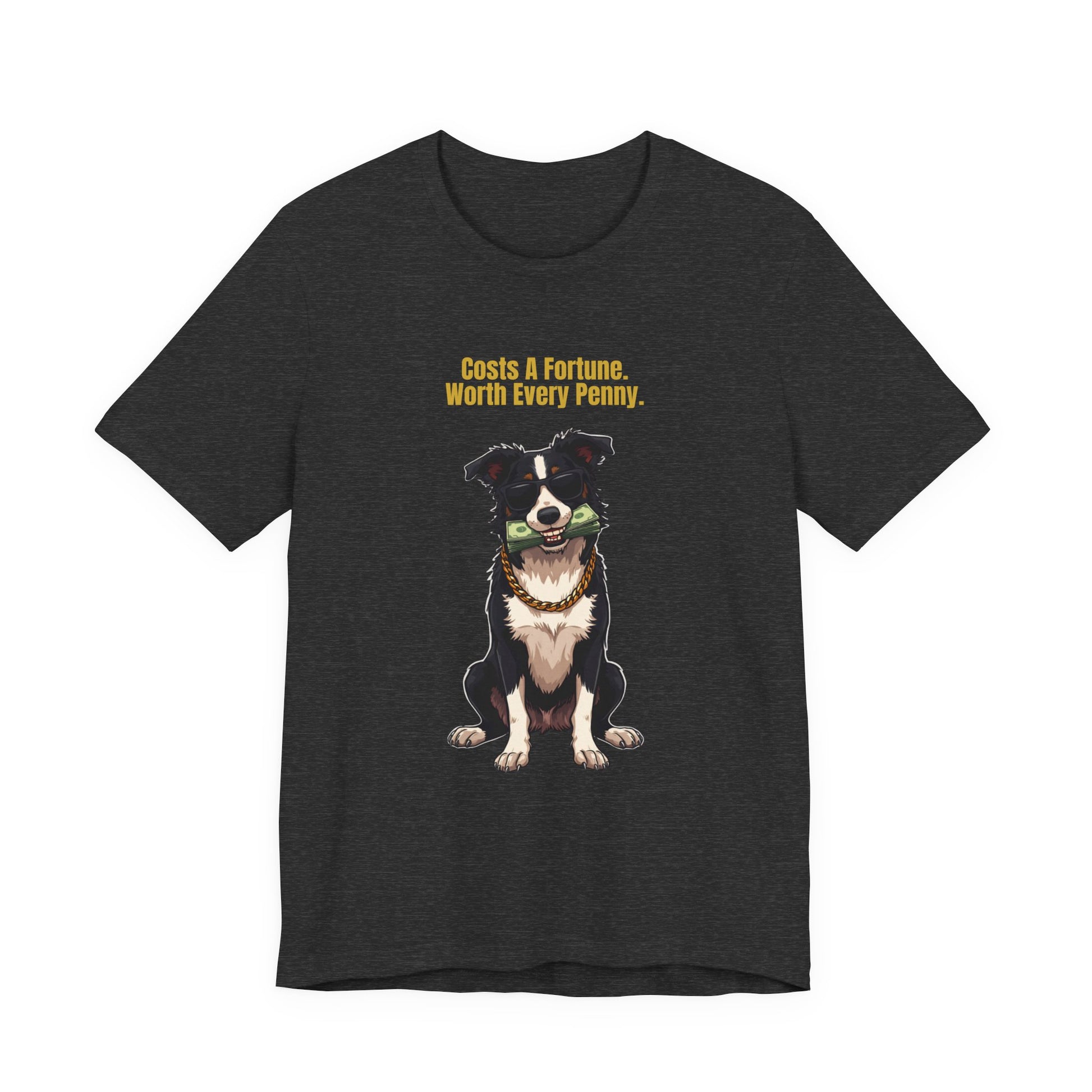 Costs A Fortune Border Collie t-shirt - unisex fit