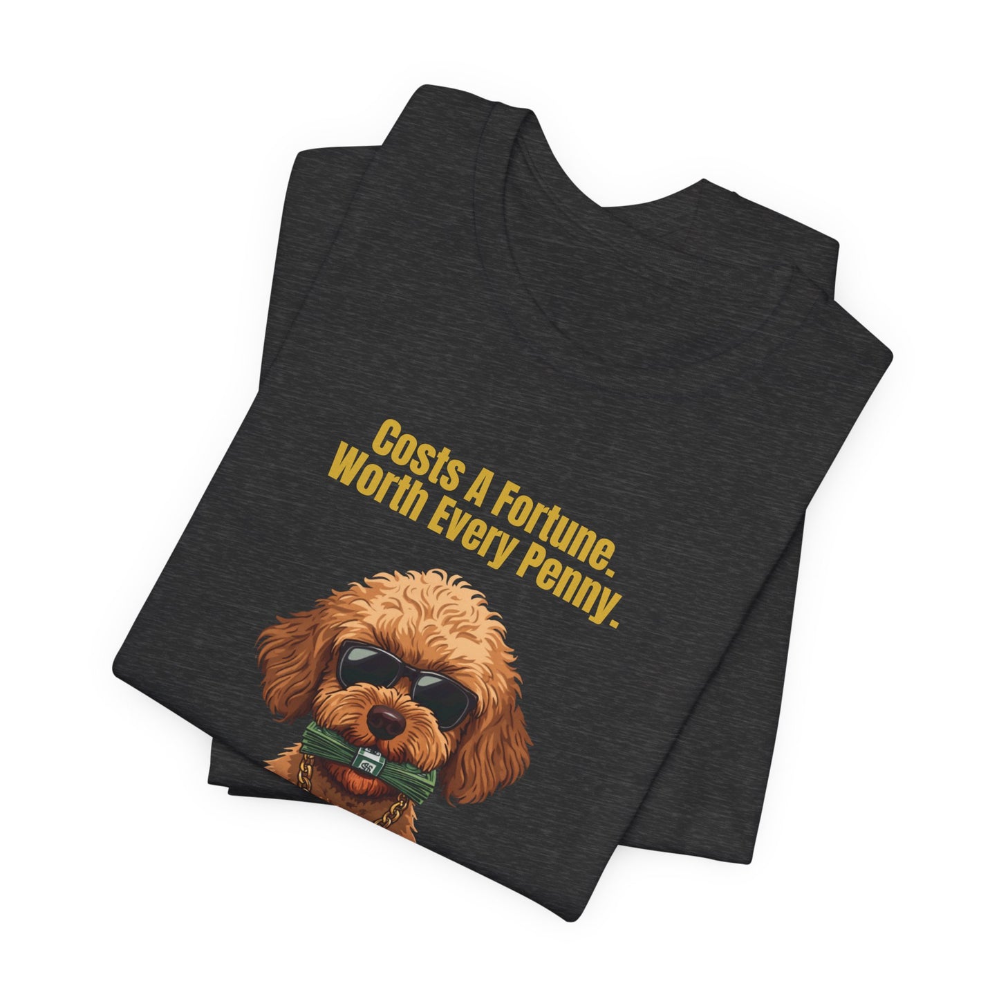 Costs A Fortune Cockapoo t-shirt - printed on demand branding