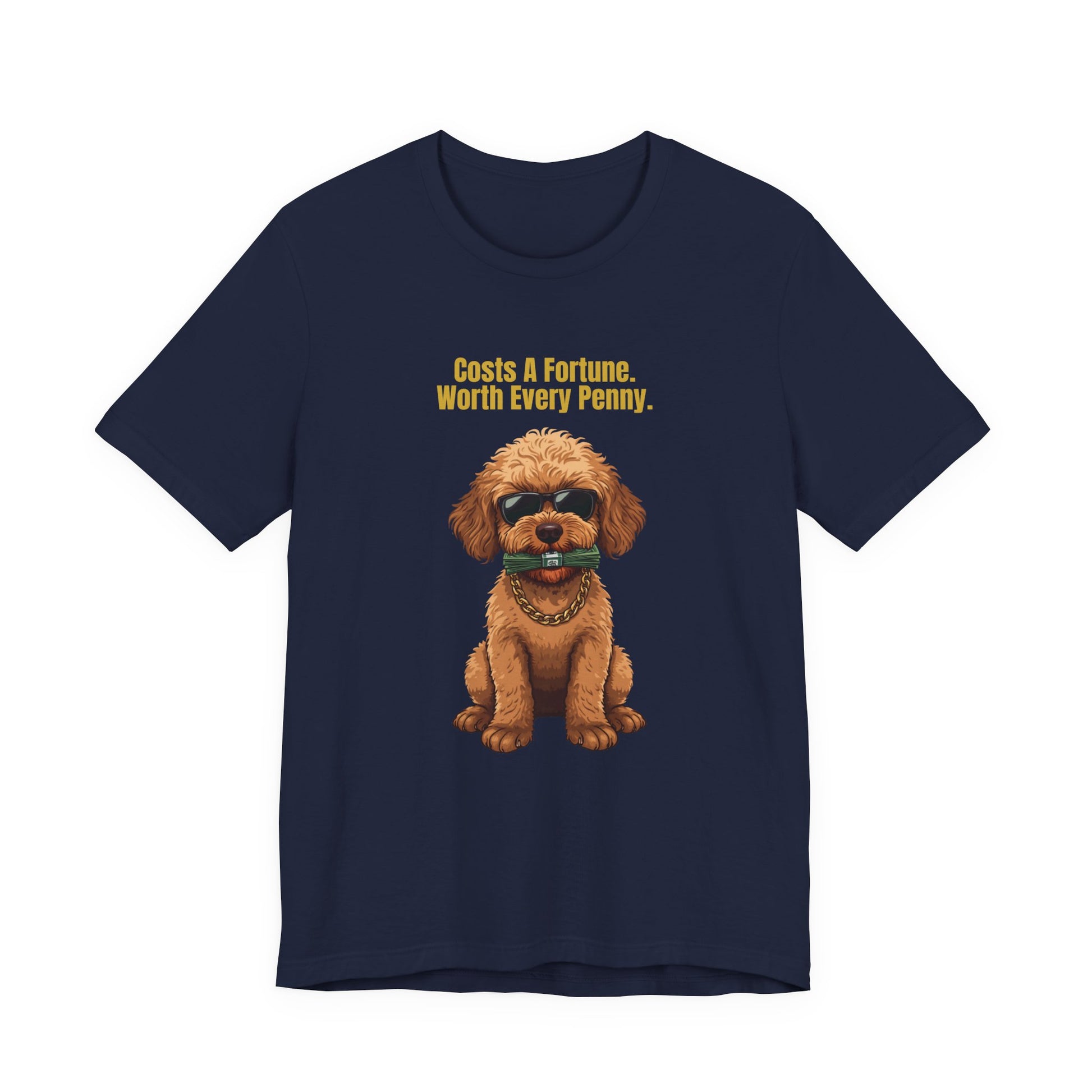 Costs A Fortune Cockapoo t-shirt - final product photo