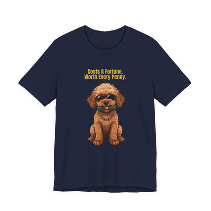 Costs A Fortune Cockapoo t-shirt - final product photo
