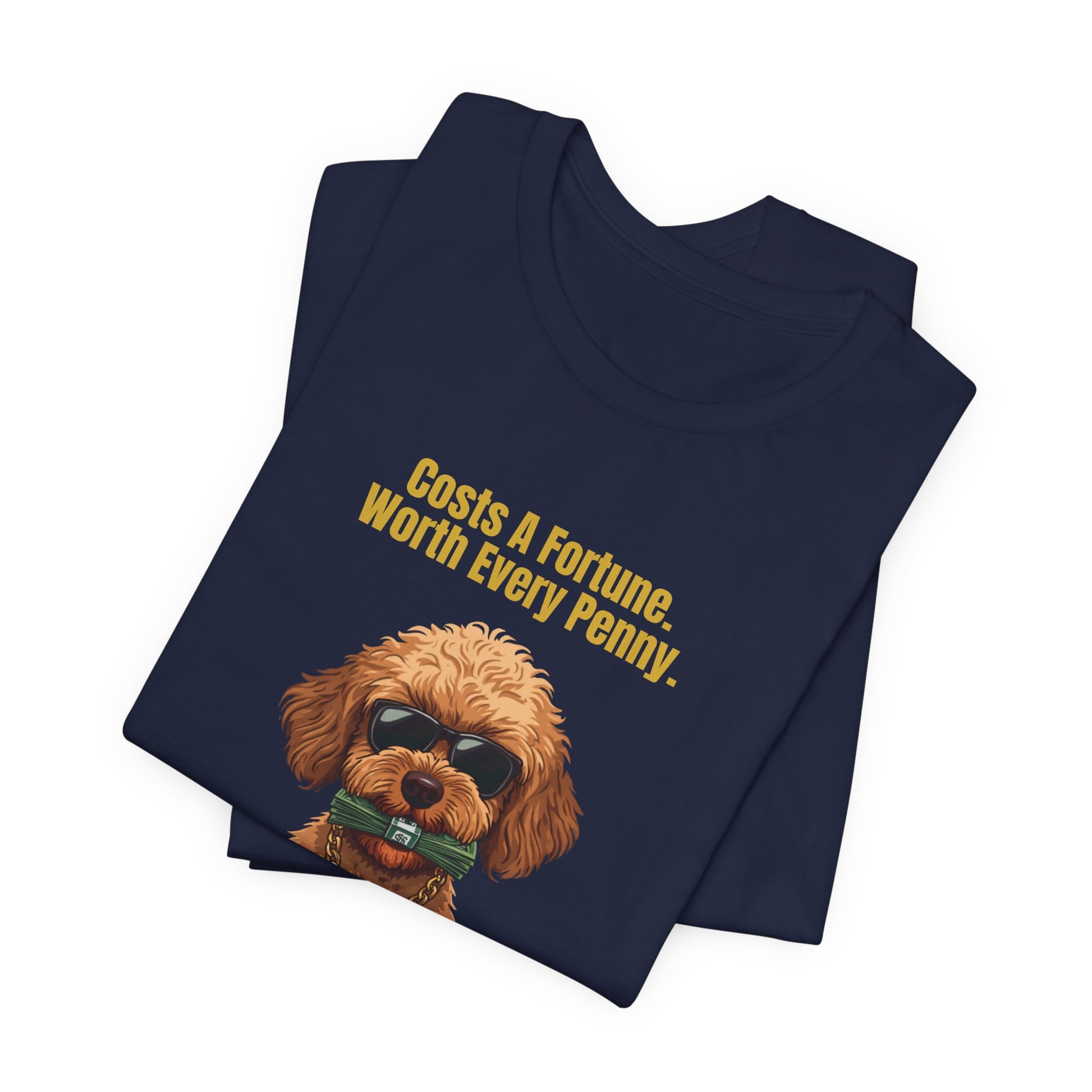 Costs A Fortune Cockapoo t-shirt - relaxed fit shot