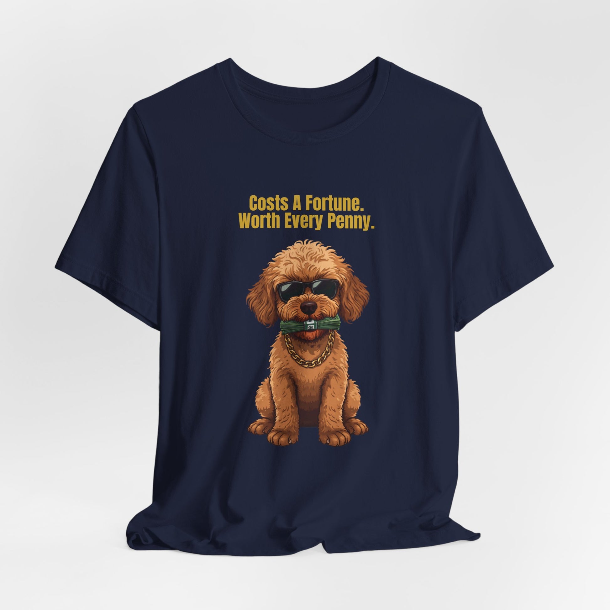 Costs A Fortune Cockapoo t-shirt - styled with accessories