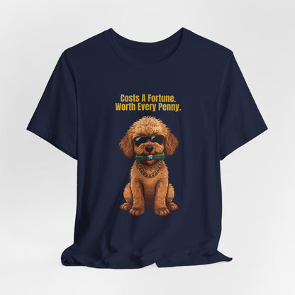 Costs A Fortune Cockapoo t-shirt - styled with accessories