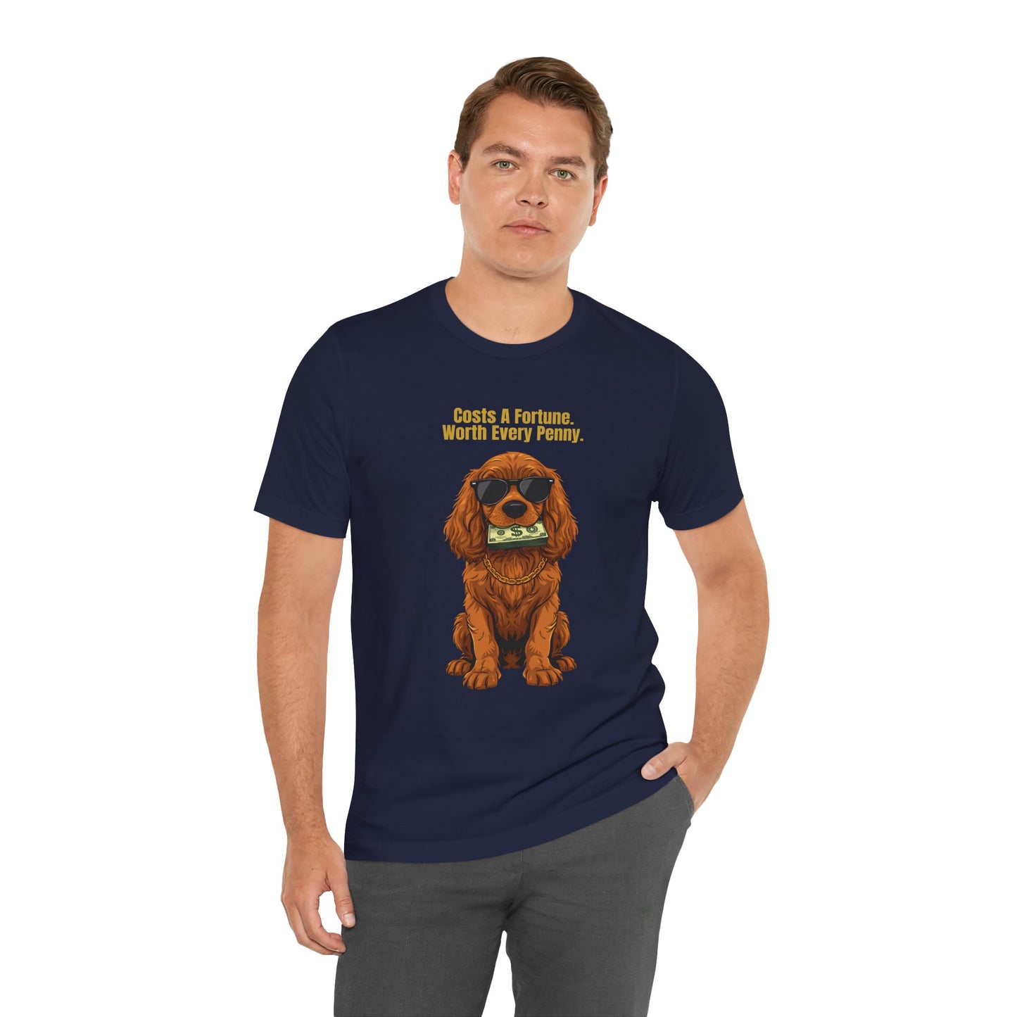 Costs A Fortune Cocker Spaniel T-Shirt additional colourway detail