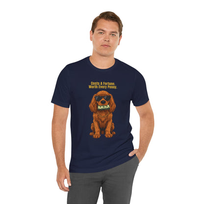 Costs A Fortune Cocker Spaniel T-Shirt additional colourway detail