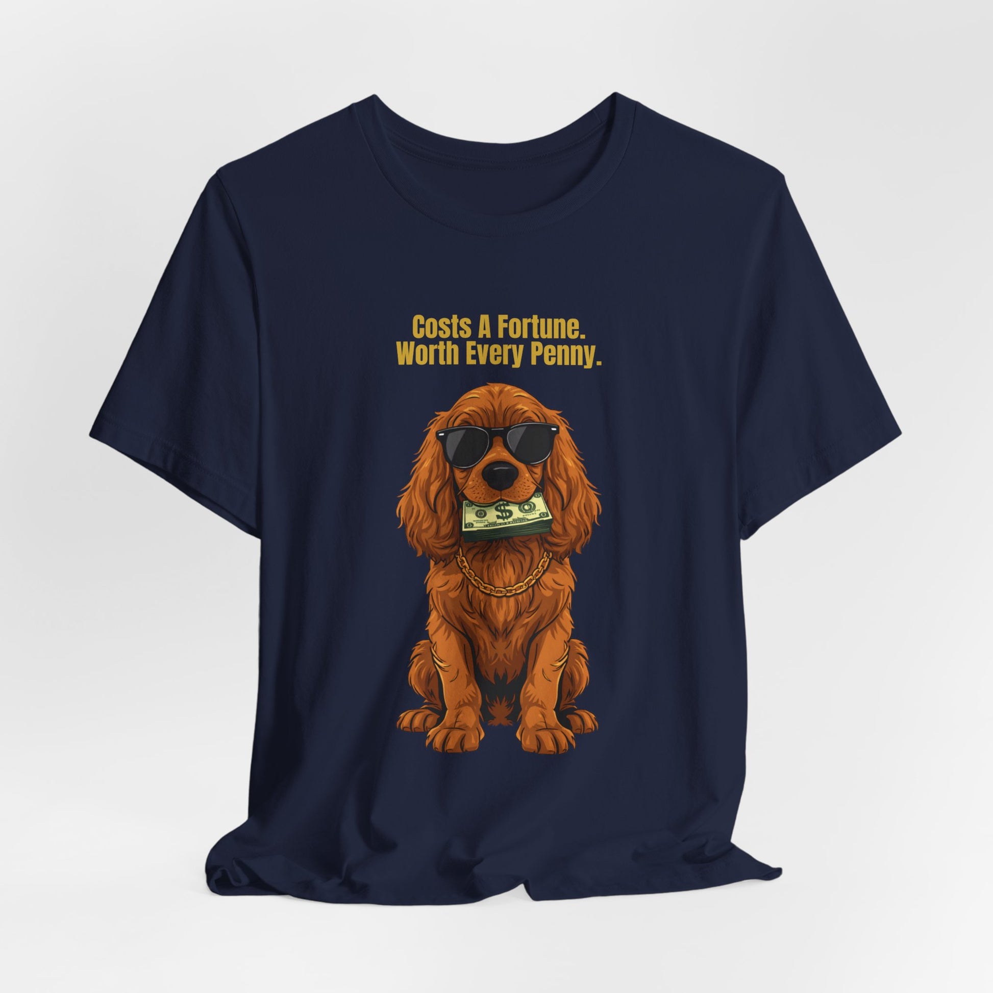 Costs A Fortune Cocker Spaniel T-Shirt, gift for dog mum