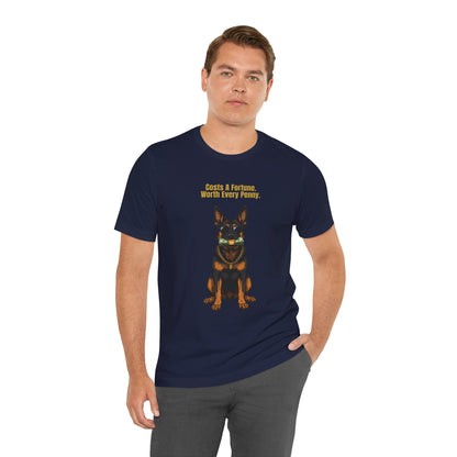 Costs A Fortune German Shepherd t-shirt - gift for dog dad or dog mum