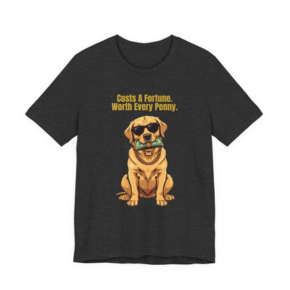 Costs A Fortune Labrador T-Shirt gift idea photo