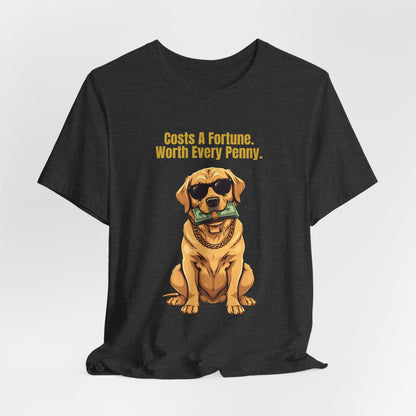 Costs A Fortune Labrador T-Shirt everyday style photo