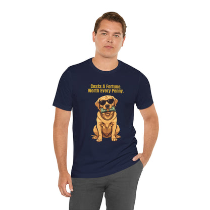Costs A Fortune Labrador T-Shirt additional colourway detail