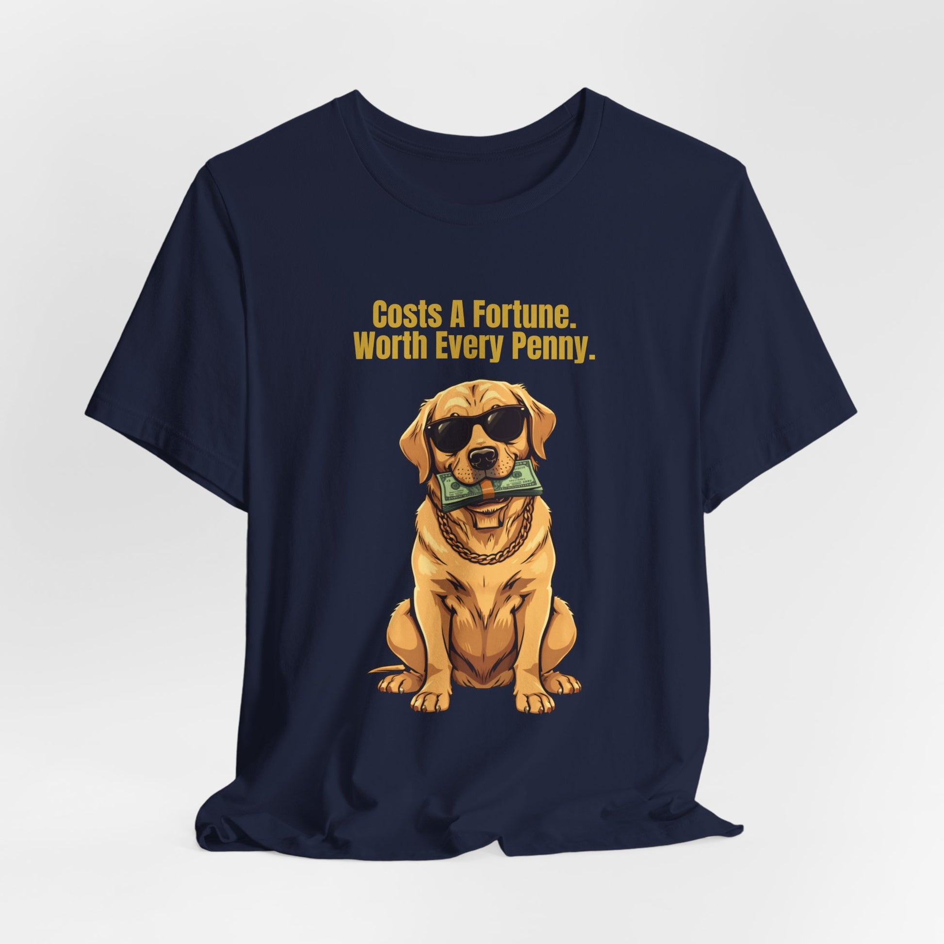 Costs A Fortune Labrador T-Shirt, gift for dog mum