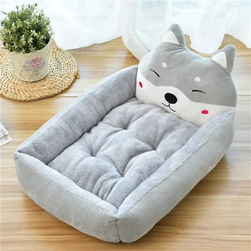 SniffWaggleNWalk 100% cotton pet bed, additional angle — SniffWaggleNWalk