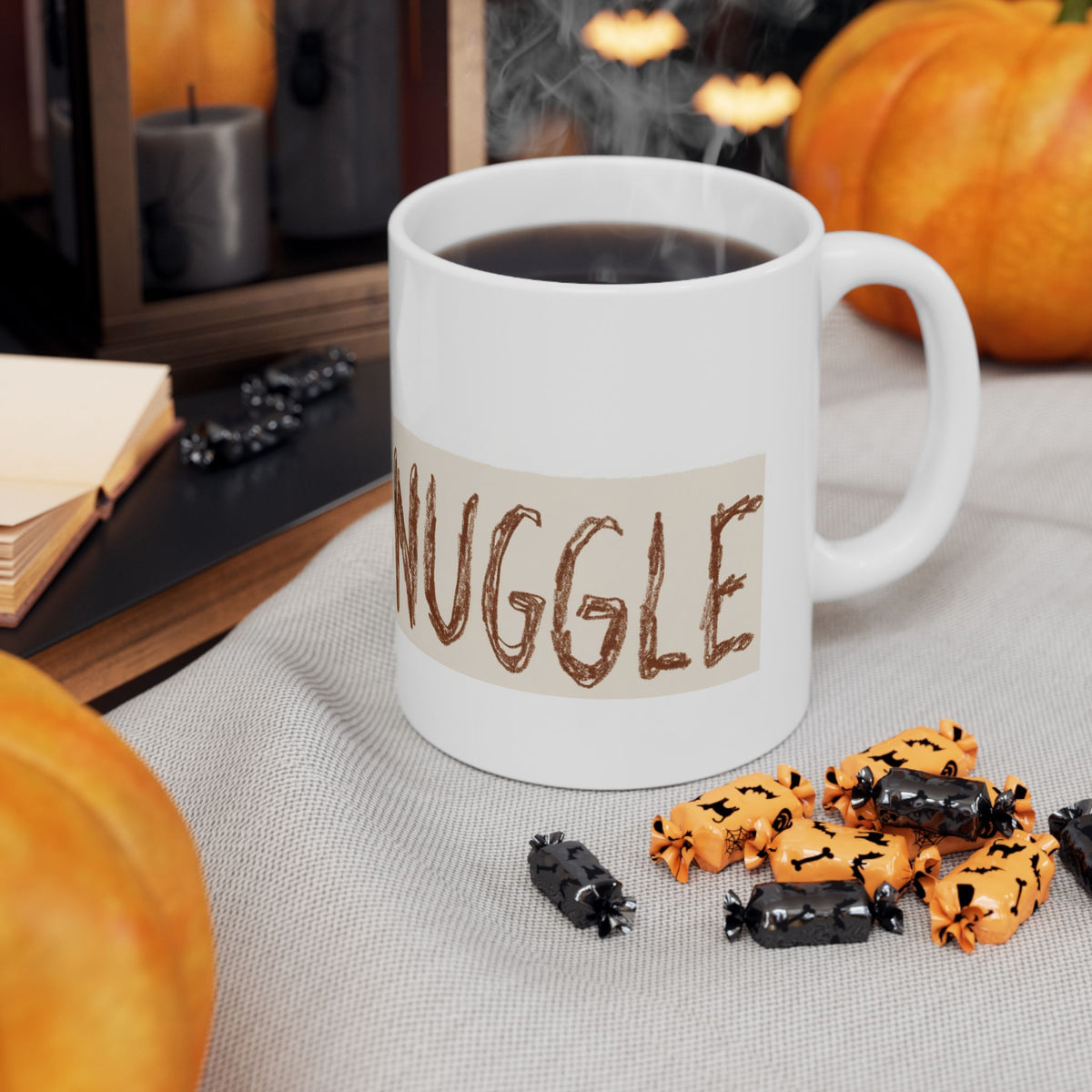 Staffie ceramic coffee mug, 11oz and 15oz cozy dog lover gift - view 8