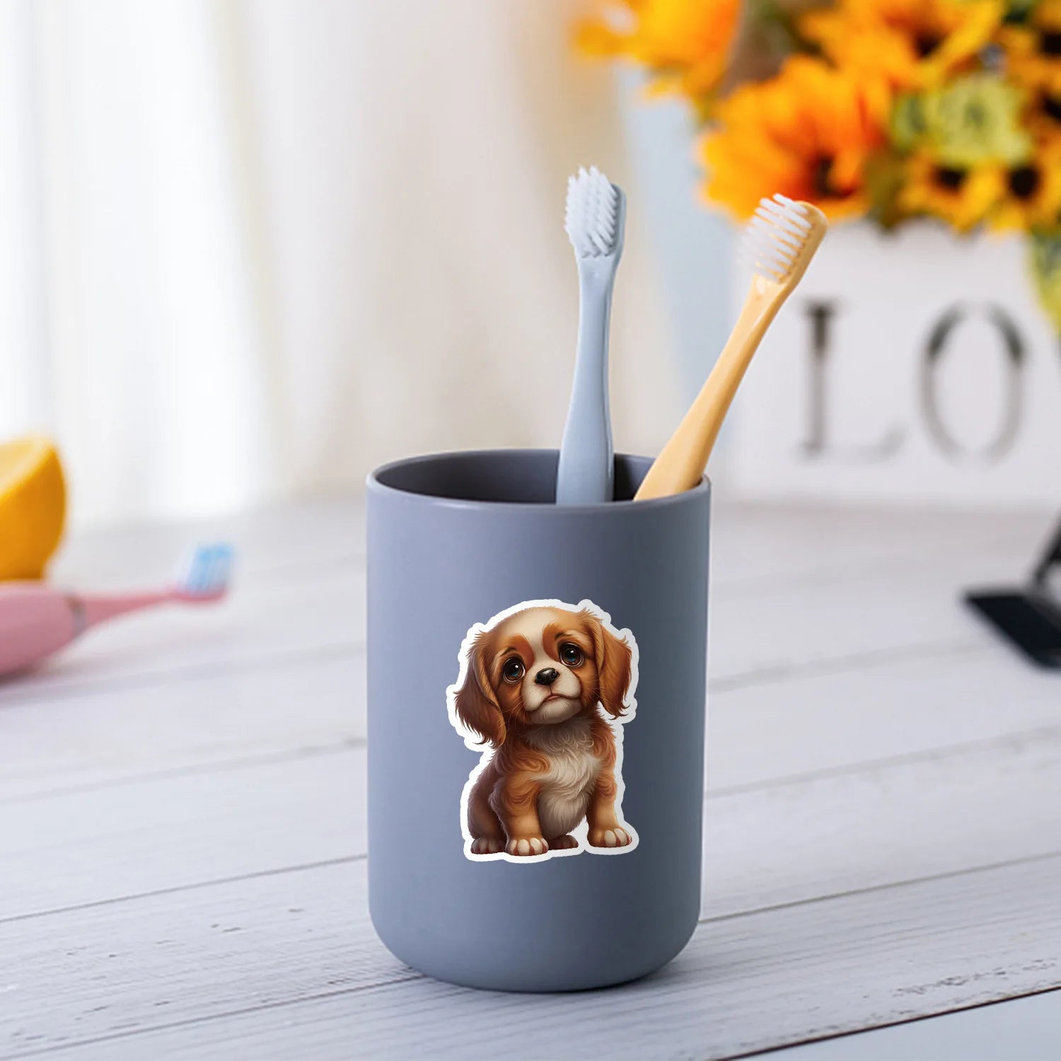 dogs Laptop Car Luggage Notebook Scrapbook dog stickers 50/100. - Sniff Waggle And Walk