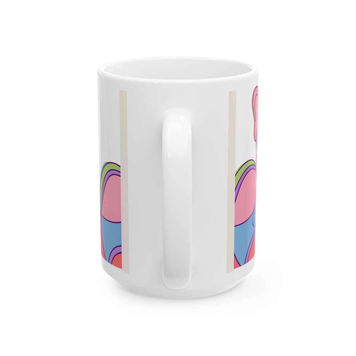 French Bulldog ceramic coffee mug, 11oz and 15oz cute Frenchie gift - view 10