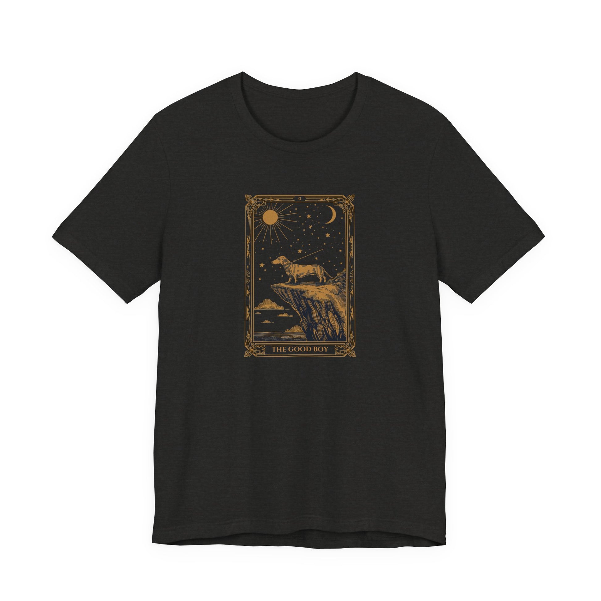 Dachshund The Good Boy Tarot Card T-Shirt, view 11