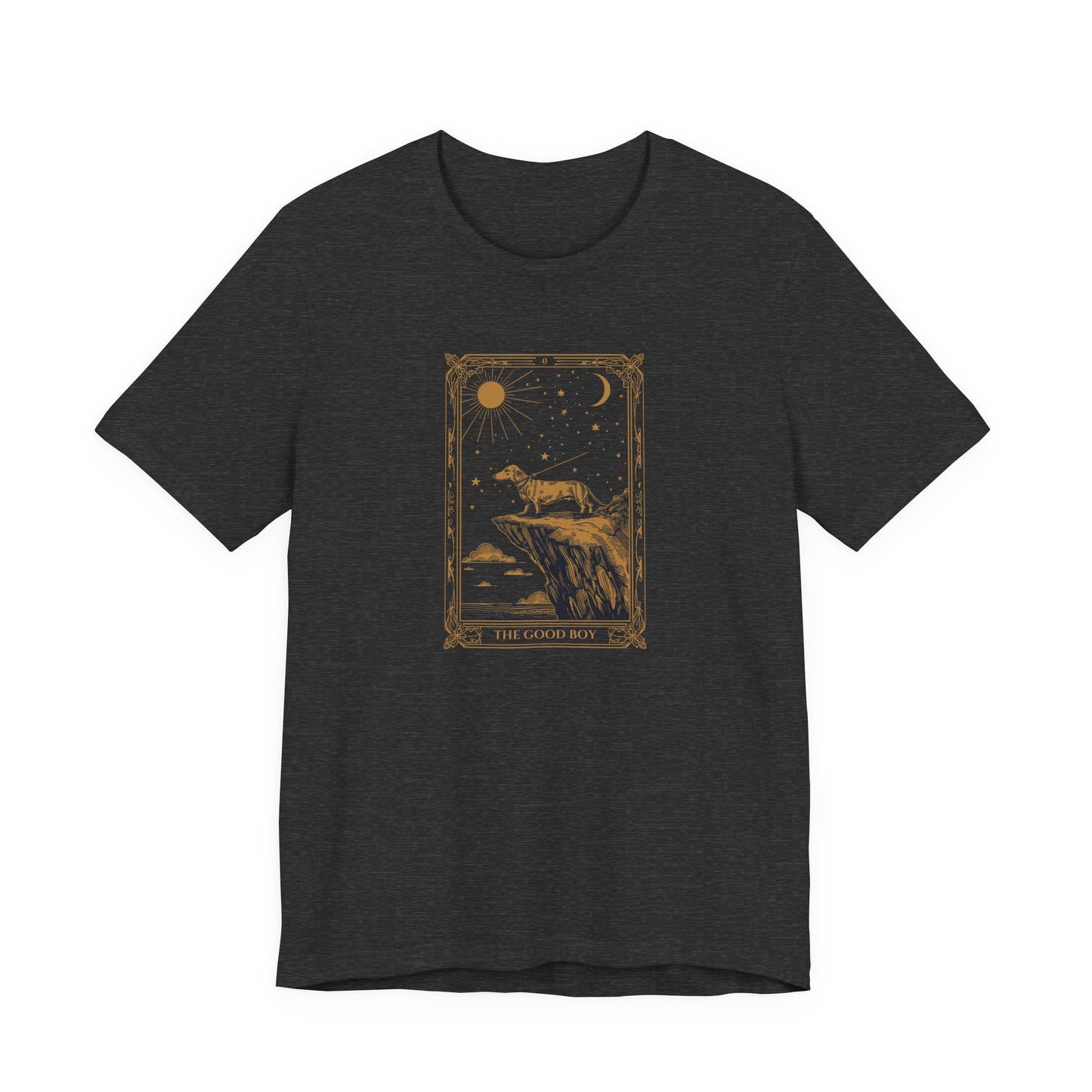 Dachshund The Good Boy Tarot Card T-Shirt, view 17