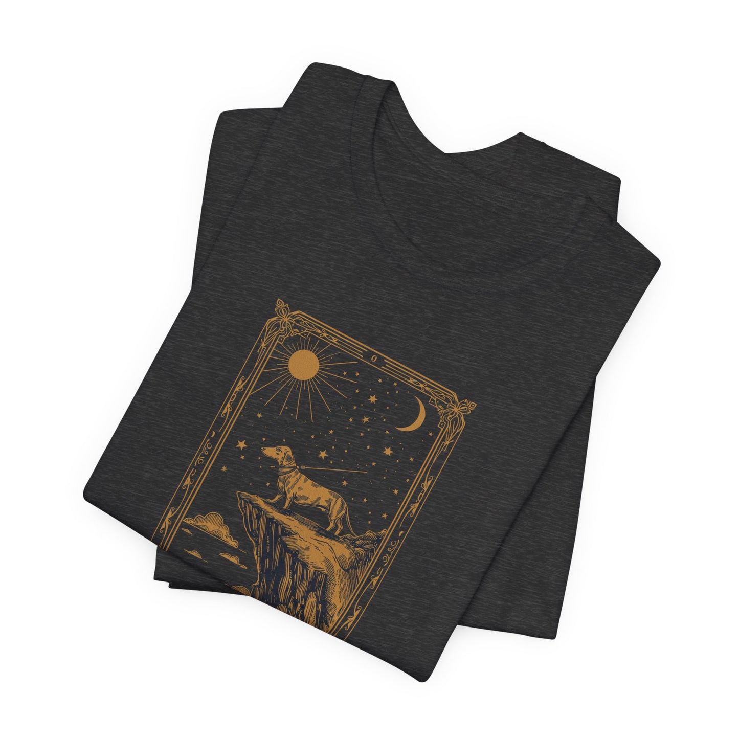 Dachshund The Good Boy Tarot Card T-Shirt, view 20