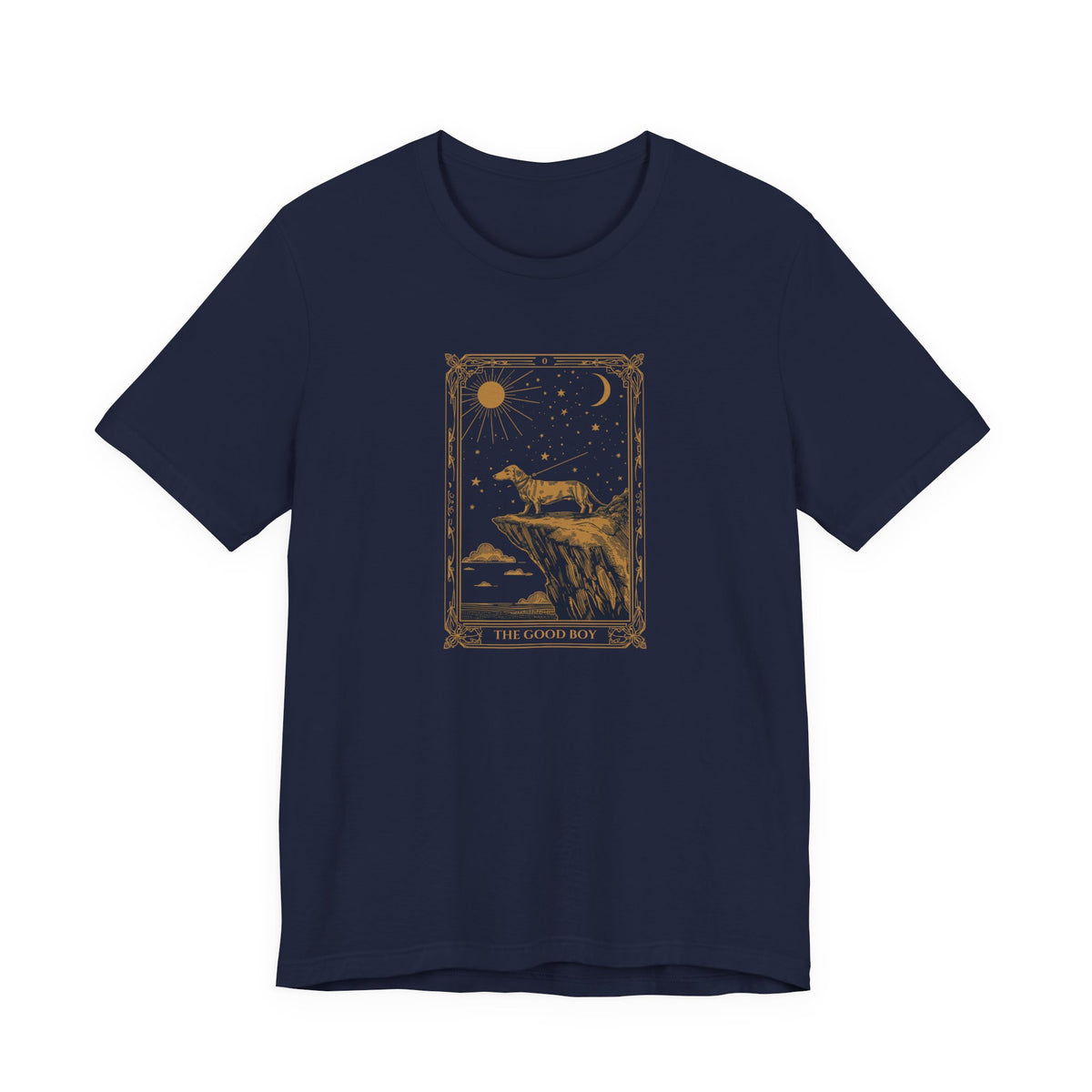 Dachshund The Good Boy Tarot Card T-Shirt, view 23