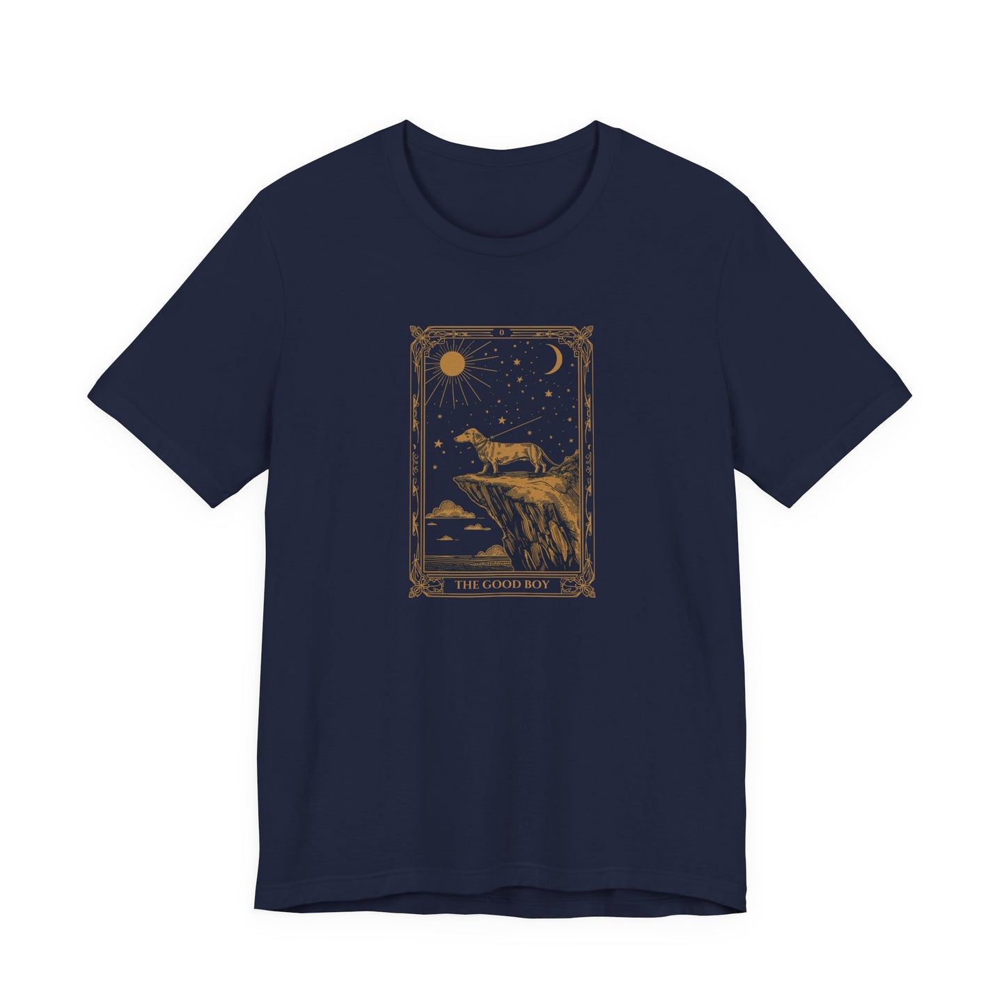 Dachshund The Good Boy Tarot Card T-Shirt, view 23