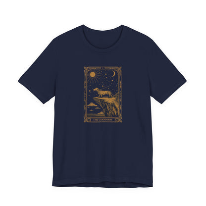 Dachshund The Good Boy Tarot Card T-Shirt, view 23
