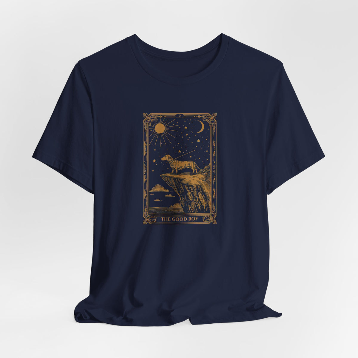 Dachshund The Good Boy Tarot Card T-Shirt, view 27