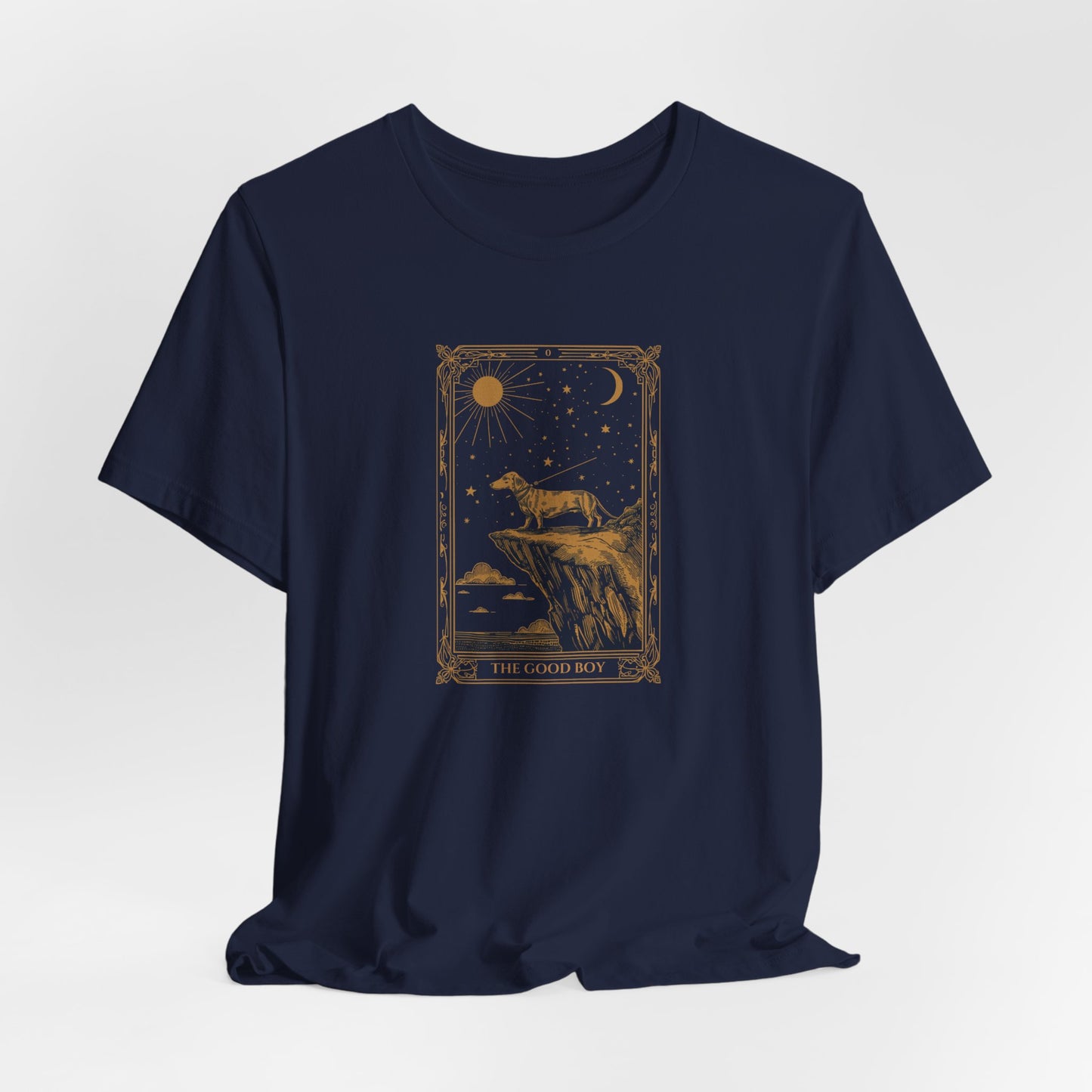 Dachshund The Good Boy Tarot Card T-Shirt, view 27