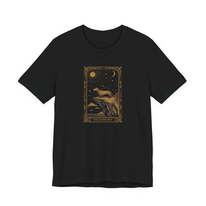 Dachshund The Good Boy Tarot Card T-Shirt, view 5