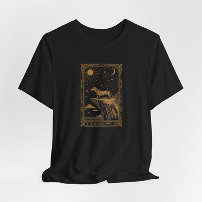 Dachshund The Good Boy Tarot Card T-Shirt, view 9