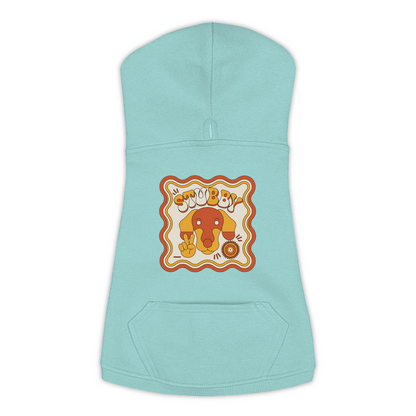Dachshund Groovy Hoodie – Saltwater – Large