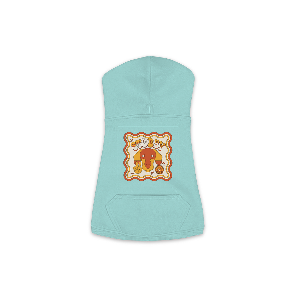 Dachshund Groovy Hoodie – Saltwater – Medium