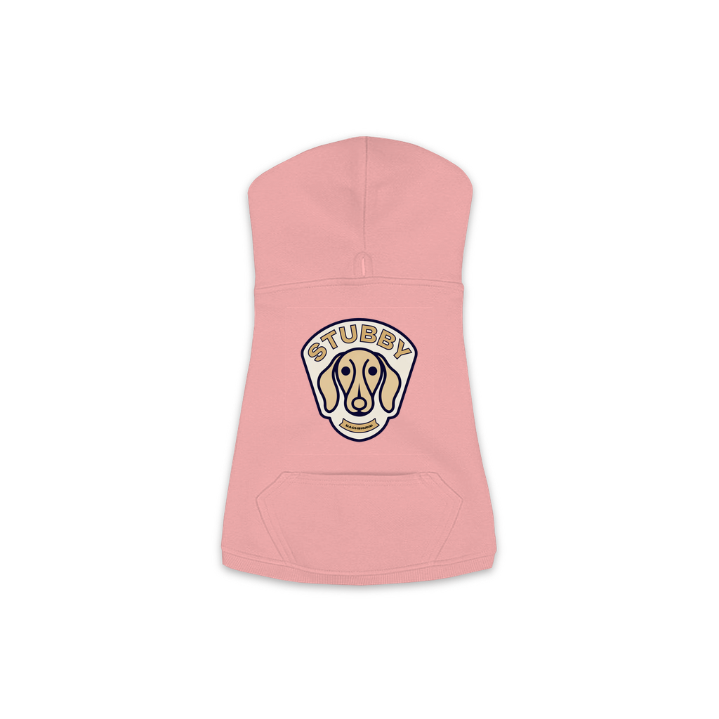 Dachshund Hoodie — Stubby Patch, Mauvelous