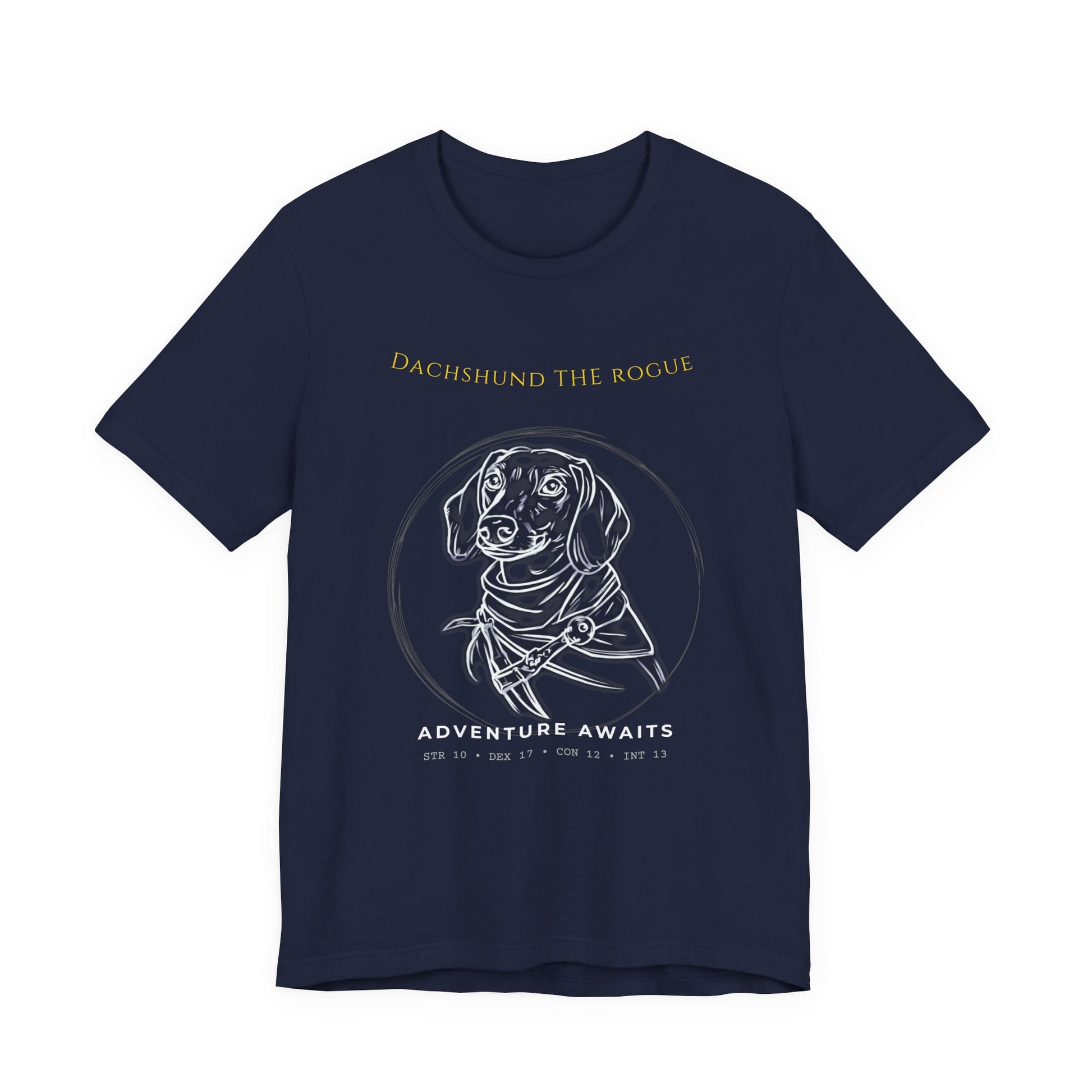 Dachshund The Rogue T-Shirt full design view