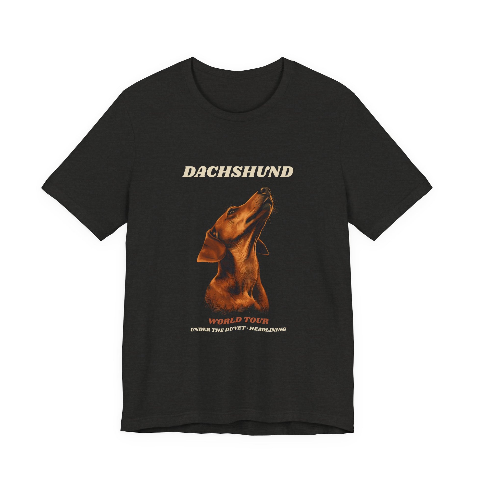 World Tour funny Dachshund vintage band tee