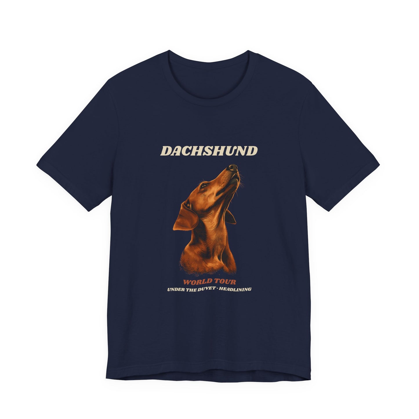 World Tour funny Dachshund vintage band tee