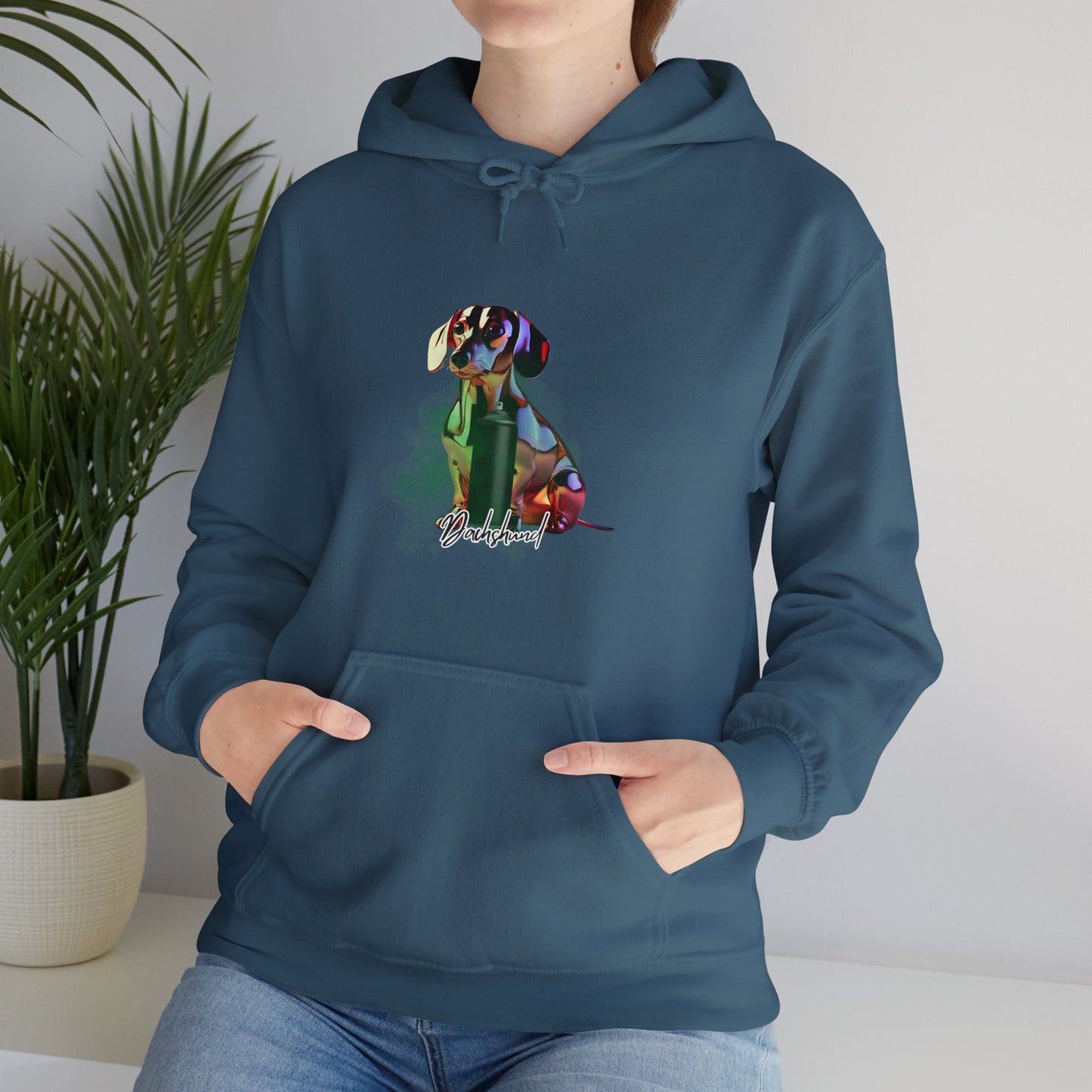 "Dachshund Lover's Hoodie-Cozy Unisex Sweatshirt | Worldwide Shipping + UK Flat Rate £3.60 (2-3 Days)"