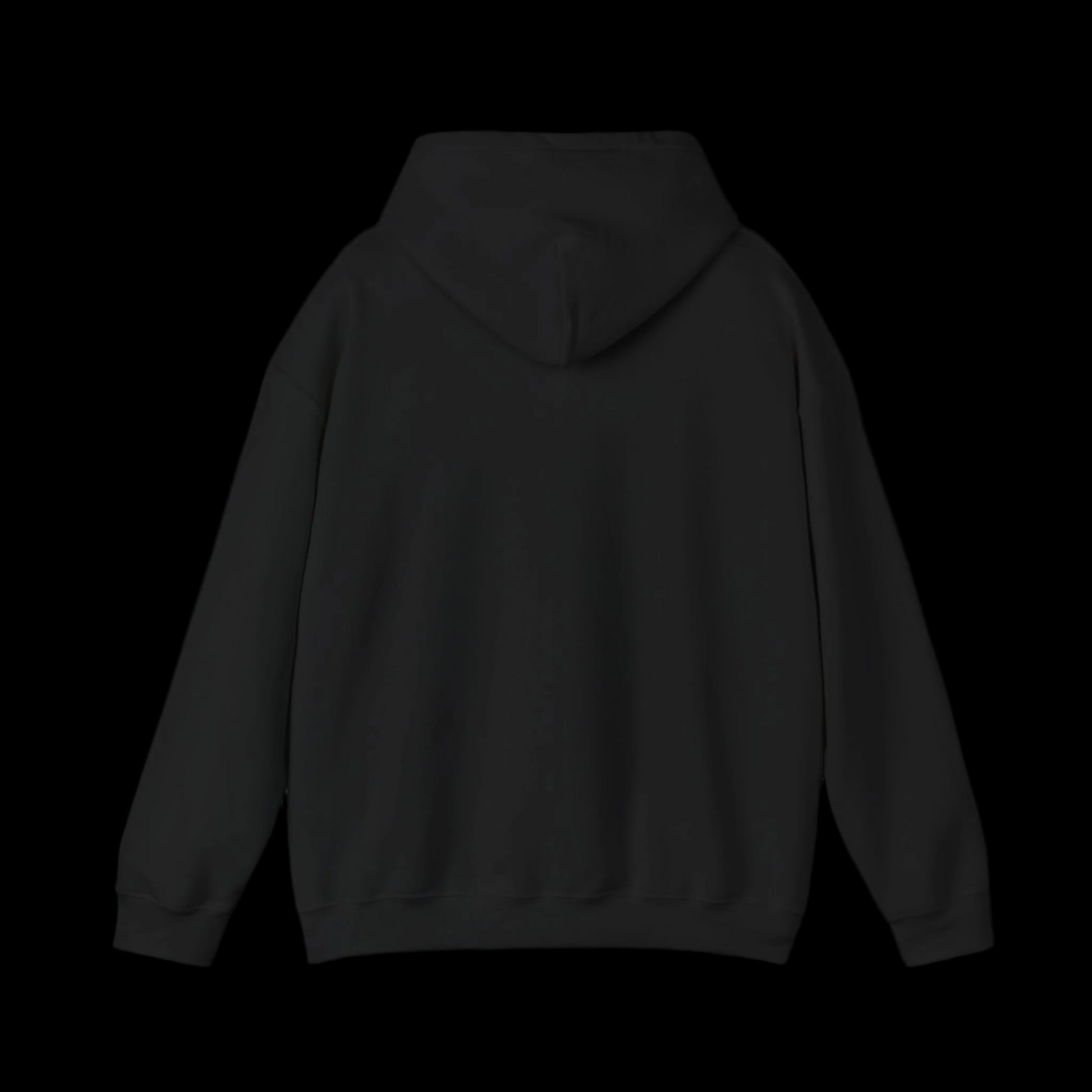 dachshund heart hoodie premium sausage dog clothes backside