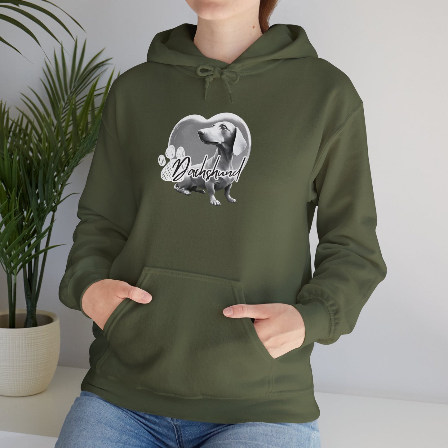 "Dachshund Fan Hoodie-Soft & Stylish Unisex Sweatshirt | Worldwide Delivery + UK Shipping £3.60 (2-3 Days)"