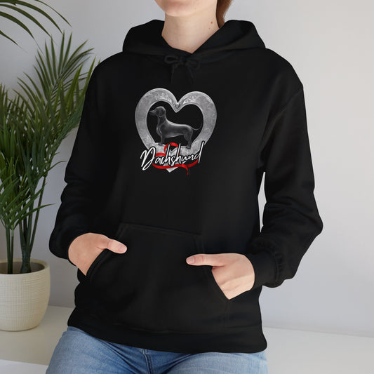 "Cozy Dachshund Hoodie-Snuggle into Comfort with Style UNISEX | Worldwide Shipping + UK Delivery £3.60 (2-3 Days)"